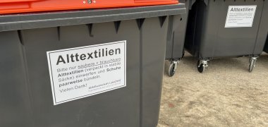 Altkleider-Container Altkleider-Container der Abfallwirtschaft Lahn-Dill