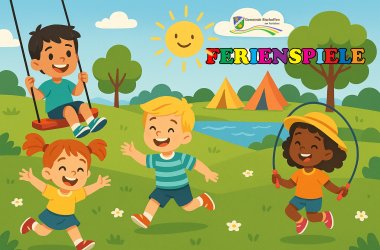 Ferienspiele Füße im Wasser
